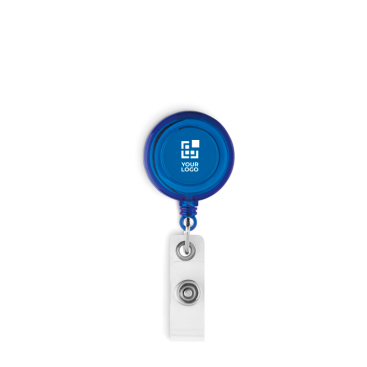 Extendable clip for name badges for promotional events