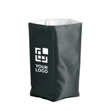Flexible bottle cooler made of PVC with printed logo