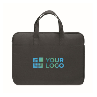 Classic laptop bag in recycled polyester, 15