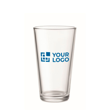 Drinking glass for for the home or office, printed, 300 ml