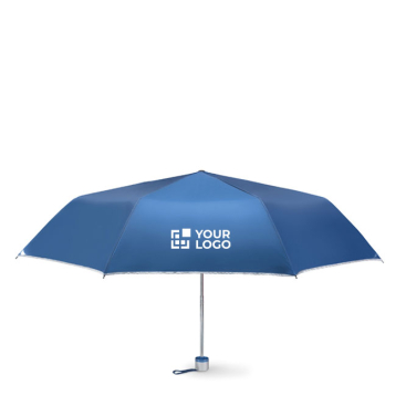 Manual opening & closing umbrella with handle and matching strap, Ø98