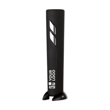 Electric bottle opener with matte black finish with your logo