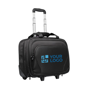 Brandec trolley with notebook pocket for managers, 17"