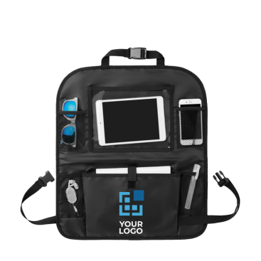 Organiser for the back of a car seat, helps to create order