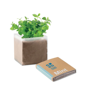 Mint seed bags printed with your logo for fairs / promotions