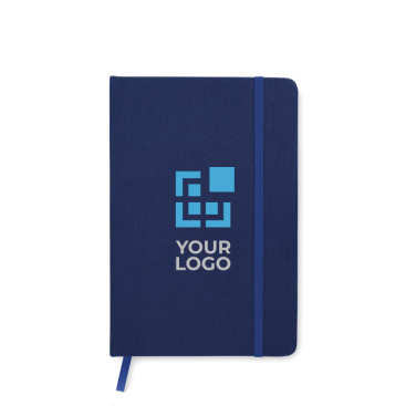 RPET notebook with recycled pages for promos, A5