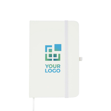 Hardcover notebook with soft-touch cover, A6, ruled pages