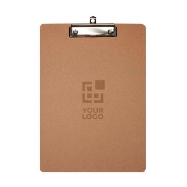 Medium-density fibre clipboard with holding clip