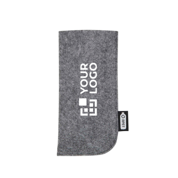 High-quality soft recycled felt glasses case