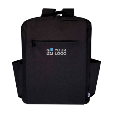 Recycled polyester backpack with laptop compartment, 15