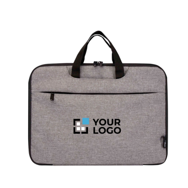 Recycled polyester laptop bag with RPET lining, 2-in-1