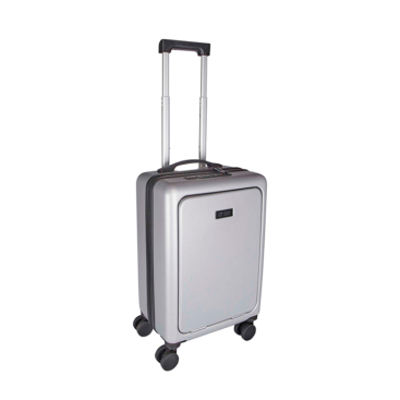 Recycled plastic cabin trolley with laptop compartment, 20