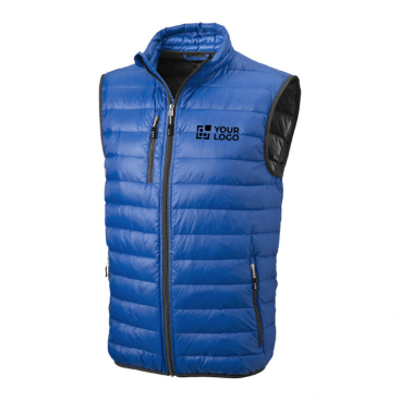 Branded gilet made of nylon 20D and down 115 g/m², Elevate Life