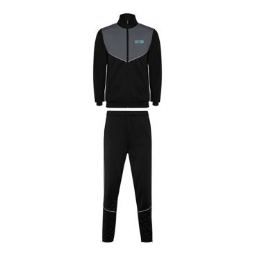 Kid's polyester tracksuit in matching colours, 225 g/m2, Roly 