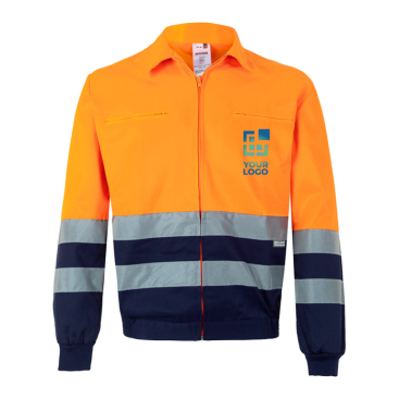 Two-tone twill work jacket – 210 g/m2 