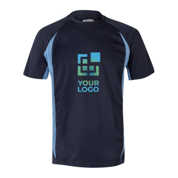 Two-tone polyester work t-shirt – 160 g/m2 