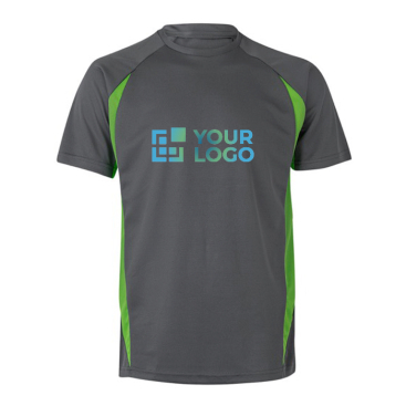 Unisex two-tone work T-shirt, polyester, 160 g/m2, 