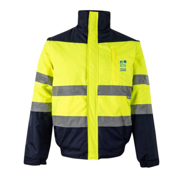 Padded work jacket with coating – 180 g/m2 