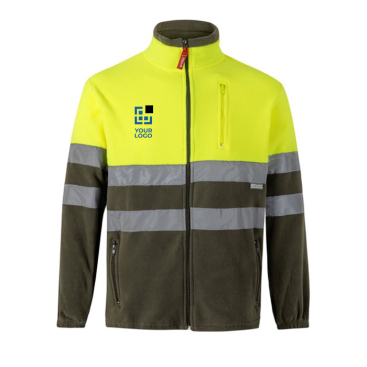 Softshell jacket, reflective, polyester and elastane, 280 g/m2, 