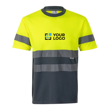 Technical work T-shirt, polyester, reflective, 140 g/m2, 