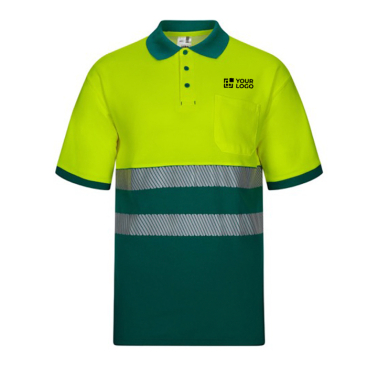 Piqué short-sleeved work polo, cotton and polyester, 150 g/m2, 