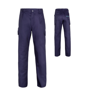 Unisex multi-pocket trousers, cotton and polyester, 200 g/m2, 