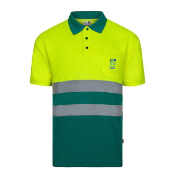 Unisex short-sleeved work polo shirt, birdseye fabric, 140 g/m2, 