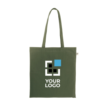Recycled cotton-polyester shopping bag, 150 g/m2