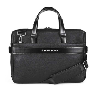 Branded laptop bag, imitation leather, Branve® Craftsman