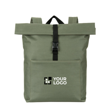 Multi-purpose roll-top backpack for 17.3