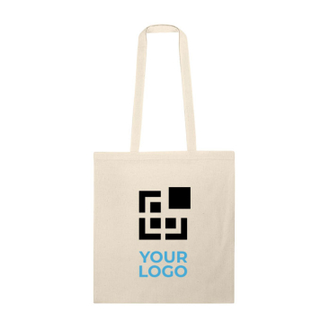 Promotional cotton bag with long handles 100 g/m²