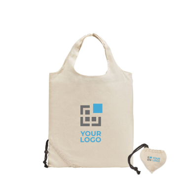 Foldable printable cotton bag, 105 g/m2, Strawberry Cotton