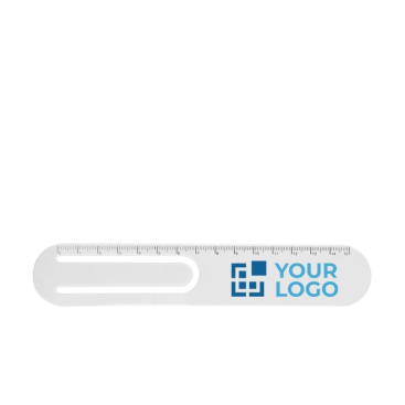 Practical ruler with clip to be printable for promotions, 15 cm