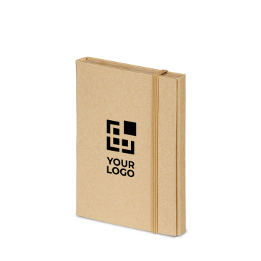 Set with pad and sticky notes as an eco gift, PocketDesk