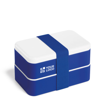 Double-walled lunch box, divider and cutlery, 1.36 L