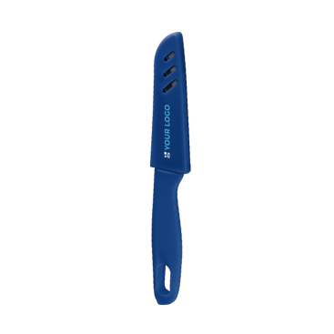 Steel knife with protective cover for professionals