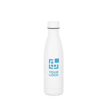 Stainless steel thermal bottle with leak-proof lid, 520 ml