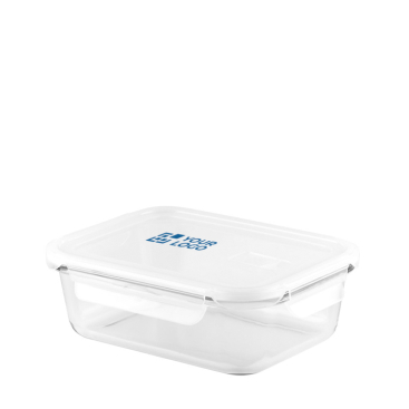 Airtight borosilicate glass lunchbox, 1L capacity