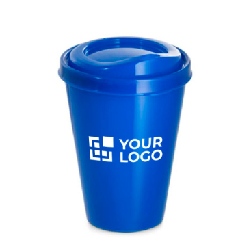 Branded travel coffee cup for events, 430 ml, FullColor