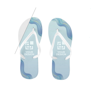 Flip-flops with sublimation on the sole (sizes 40-43)