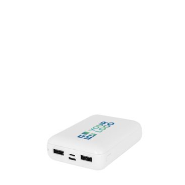 Eco-friendly power bank with charge indicator, 10,000 mAh