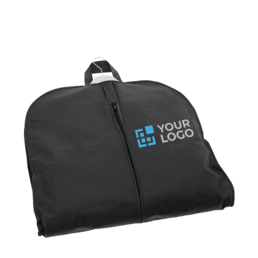 Garment bag with zip, non-woven fabric, 70 g/m2, Basic