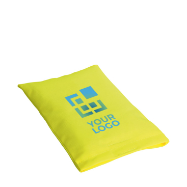 Neon safety pocket, Velcro fastener for use