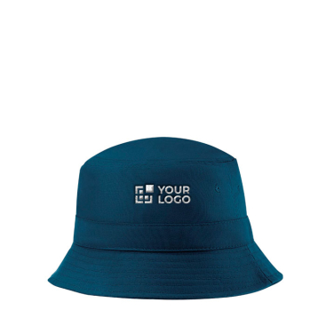 Bob-style canvas hat, cotton and polyester, 220 g/m2