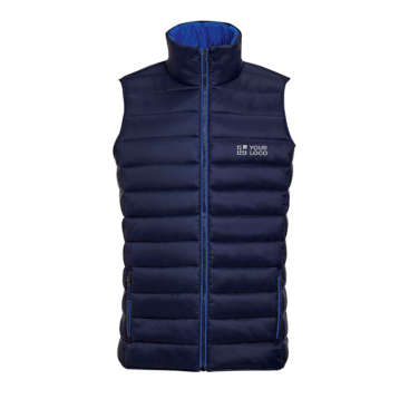 Branded gilet, nylon and polyester, 180 g/m2, SOL'S Wave