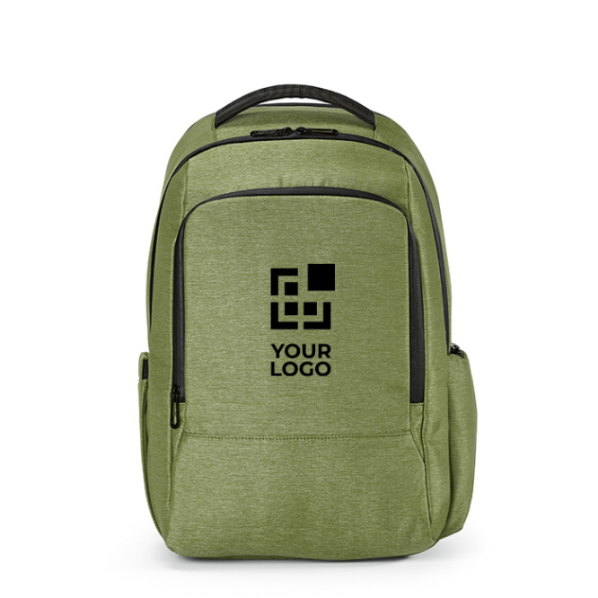 Recycled nylon waterproof laptop backpack, 15.6