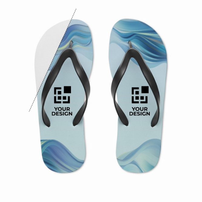 Slippers with colour image (size 44-46)