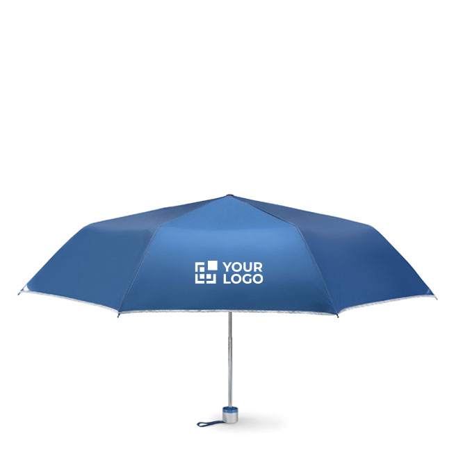 Manual opening & closing umbrella with handle and matching strap, Ø98