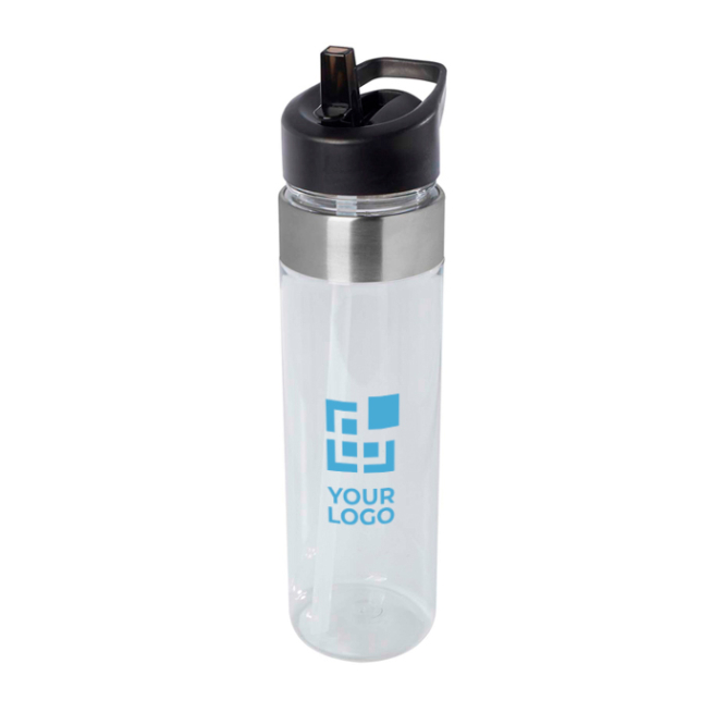 Tritan water bottle with flip spout, 650 ml