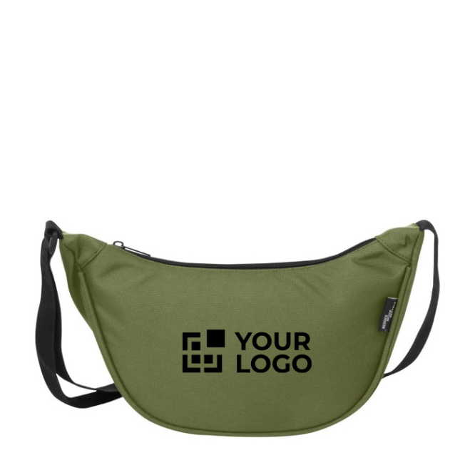 Water repellent recycled polyester waist bag 1.5 L capacity